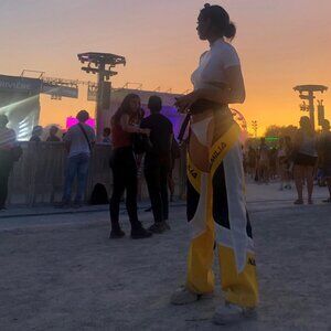 Namilia yellow motocross chaps